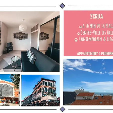 Zerua Studio Plage & Centre Биарриц